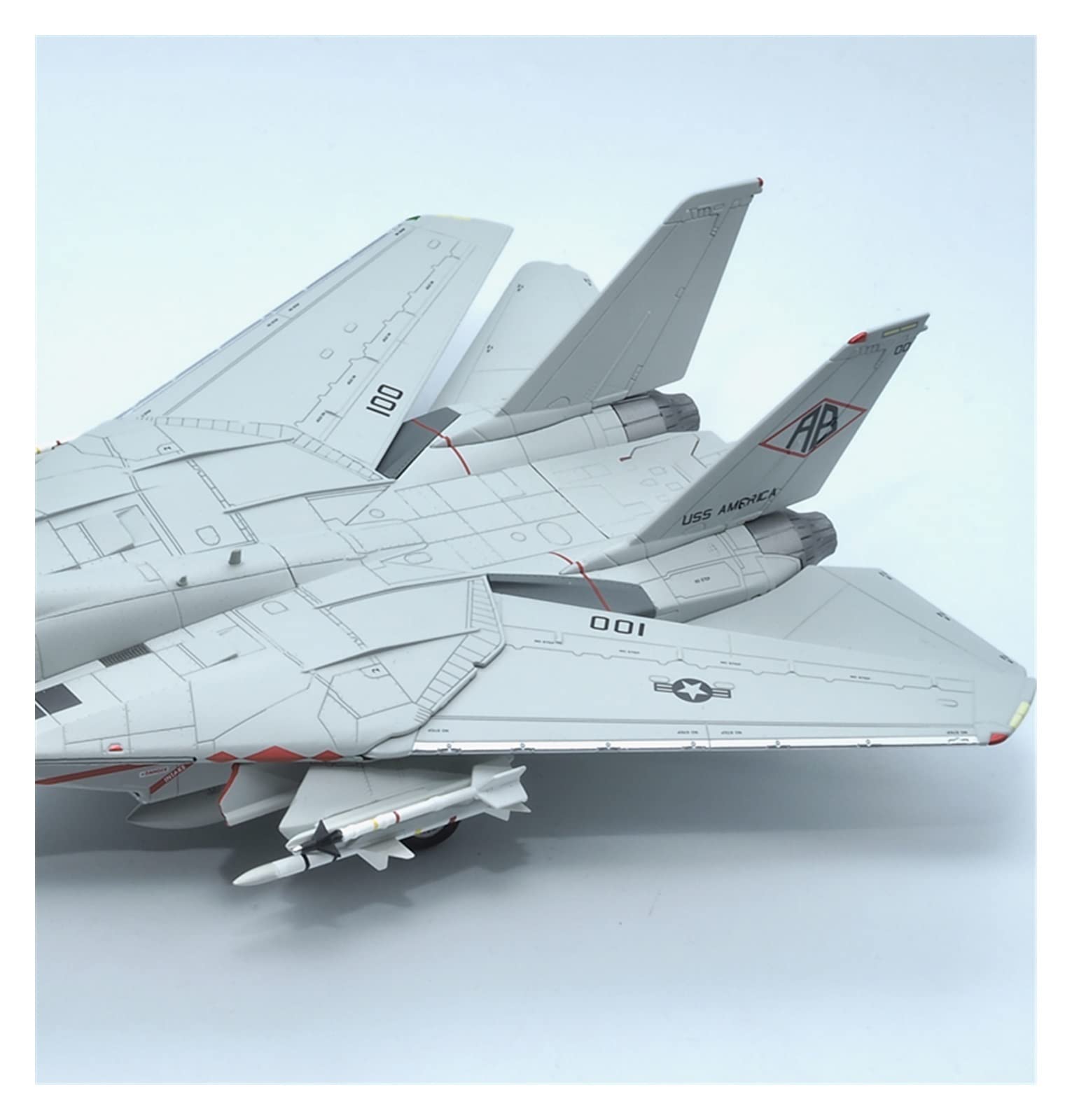 Amazon.co.jp: F-14A F14 トムキャット戦闘機 VF-102 航空機モデル 1